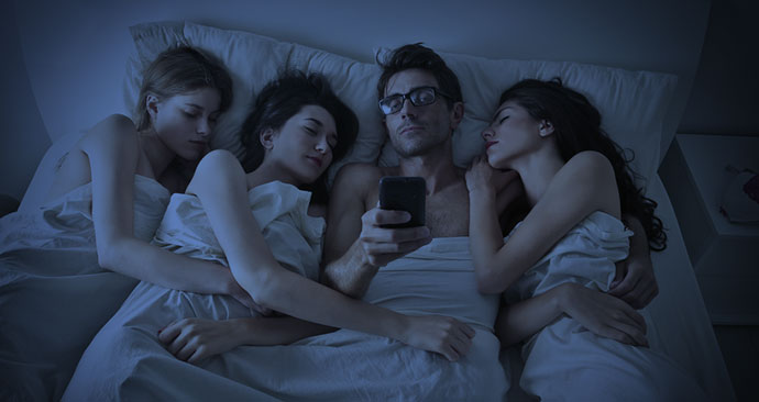 Sextreffen mit dem Handy finden