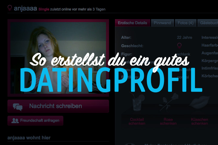 Sexdatingprofil-erstellen