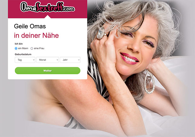 OmaSextreff-com-Startseite